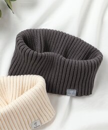 apres les cours | リブニットスヌード(ネックウォーマー/スヌード)