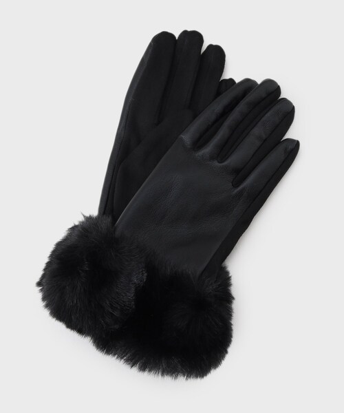 THE SHOP TK （ザ ショップ ティーケー ）の「◆アソートグローブ（手袋・レディース・ベージュ/ブラック系/ベージュ系/ブラック系1/ブラック・00）」の3枚目の写真