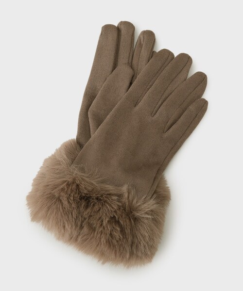 THE SHOP TK （ザ ショップ ティーケー ）の「◆アソートグローブ（手袋・レディース・ベージュ/ブラック系/ベージュ系/ブラック系1/ブラック・00）」の4枚目の写真