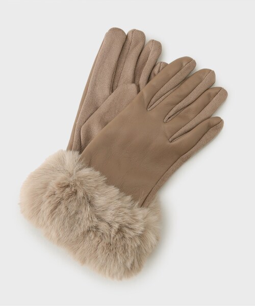 THE SHOP TK （ザ ショップ ティーケー ）の「◆アソートグローブ（手袋・レディース・ベージュ/ブラック系/ベージュ系/ブラック系1/ブラック・00）」の6枚目の写真