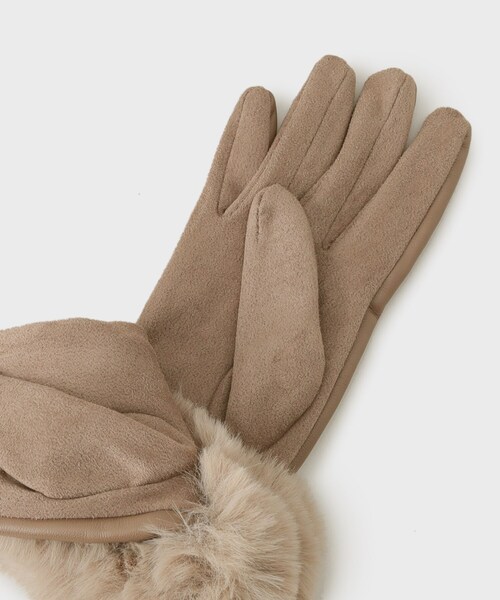 THE SHOP TK （ザ ショップ ティーケー ）の「◆アソートグローブ（手袋・レディース・ベージュ/ブラック系/ベージュ系/ブラック系1/ブラック・00）」の7枚目の写真