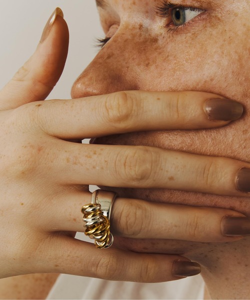 【2024秋冬新作 先行予約】LAPUIS(ラピュイ)Volume Coil ring（リング）｜LAPUIS（ラピュイ）