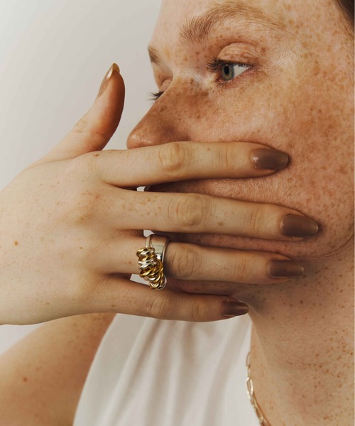 【2024秋冬新作 先行予約】LAPUIS(ラピュイ)Volume Coil ring（リング）｜LAPUIS（ラピュイ）