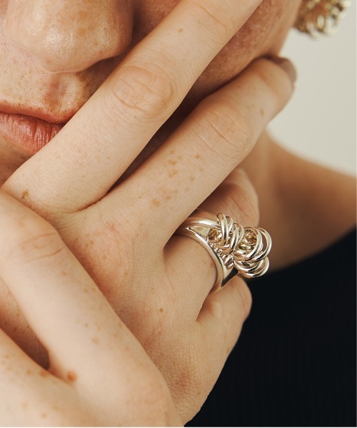 【2024秋冬新作 先行予約】LAPUIS(ラピュイ)Volume Coil ring（リング）｜LAPUIS（ラピュイ）