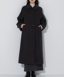 STUDIOUS | 【STUDIOUS/ステュディオス】Stand Collar Wool Coat/スタンドカラーウールコート(その他アウター)