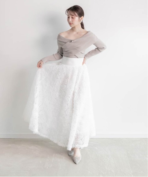 RANDA(ランダ)の「【Flower Collection】2WAYフラワーモチーフアンクルストラップパンプス(パンプス・レディース・ピンク/ホワイト/ブルー・M/L/S/LL)」の19枚目の写真