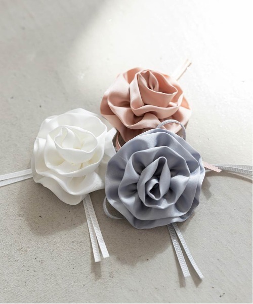 RANDA(ランダ)の「【Flower Collection】2WAYフラワーモチーフアンクルストラップパンプス(パンプス・レディース・ピンク/ホワイト/ブルー・M/L/S/LL)」の21枚目の写真