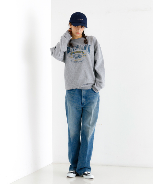 FRUIT OF THE LOOM（フルーツオブザルーム）の「【FRUIT OF THE LOOM】ロゴキャップ / 刺繍 / FTL LOGO CAP【WEB限定】（キャップ・レディース・ワイン/グリーン/ネイビー・フリー）」の10枚目の写真