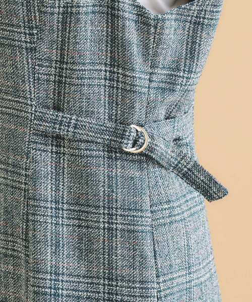 Y's ワイズ2019SSダメージ加工チェックワンピースとスカート2点セット販売 Y's ワイズ2019SSダメージ加工チェックワンピースとスカート2点セット販売