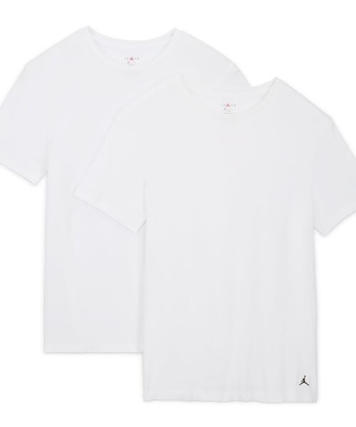 JORDAN BRAND(ジョーダンブランド)の「ジョーダン フライト ベース メンズ Tシャツ (2枚) / Jordan Flight Base Men's T-Shirt 2-Pack HF1881-100 White(Tシャツ/カットソー・メンズ・ホワイト・L/M/S/XL)」の6枚目の写真