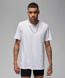 JORDAN BRAND（ジョーダンブランド）の「ジョーダン フライト ベース メンズ Tシャツ (2枚)   Jordan Flight Base Men's T-Shirt 2-Pack HF1881-100 White（Tシャツ/カットソー）」