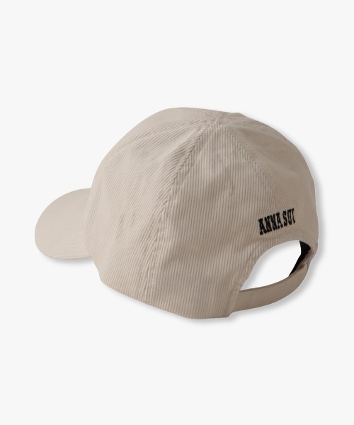 ANNA SUI（アナスイ）の「バタフライロゴ コーデュロイ刺繍キャップ【限定アイテム】（キャップ・レディース・ブラック/オフホワイト・FREE）」の13枚目の写真