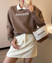 aimoha | フェイクレイヤードスウェット(スウェット)