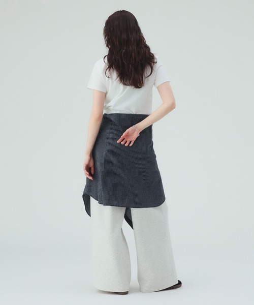 BEAMS HEART(ビームスハート)の「スマイルロゴ Tシャツ(M~L)(Tシャツ/カットソー・レディース・サックスブルー/ピンク/ネイビー/オフホワイト/オレンジ/チャコールグレー・LARGE/MEDIUM)」の7枚目の写真