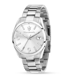 Maserati（マセラティ）の「「Maserati/マセラティ」アトラツィオーネ - 43ｍｍ シルバー ダイヤル シルバー ブレスレット（アナログ腕時計）」