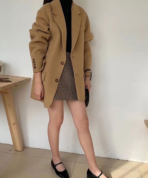 【セール】テーラードジャケットハーフコート（テーラードジャケット）｜Bifrost（ビフレスト）