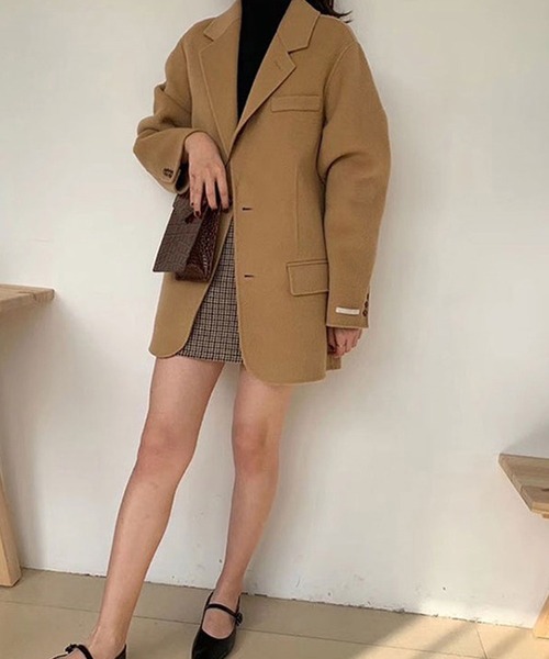 【セール】テーラードジャケットハーフコート（テーラードジャケット）｜Bifrost（ビフレスト）