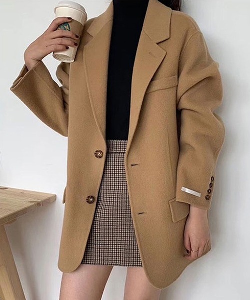 【セール】テーラードジャケットハーフコート（テーラードジャケット）｜Bifrost（ビフレスト）