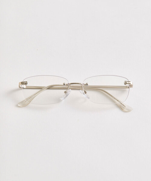 OLIVE des OLIVE(オリーブデオリーブ)の「フレームレス眼鏡(メガネ・レディース・シルバー・FREE)」の5枚目の写真