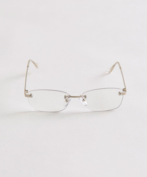 OLIVE des OLIVE(オリーブデオリーブ)の「フレームレス眼鏡(メガネ・レディース・シルバー・FREE)」の6枚目の写真