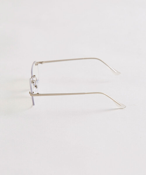 OLIVE des OLIVE(オリーブデオリーブ)の「フレームレス眼鏡(メガネ・レディース・シルバー・FREE)」の7枚目の写真