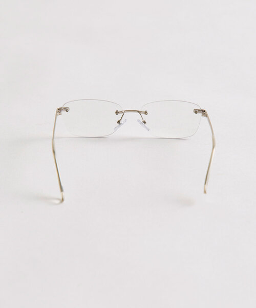 OLIVE des OLIVE(オリーブデオリーブ)の「フレームレス眼鏡(メガネ・レディース・シルバー・FREE)」の8枚目の写真
