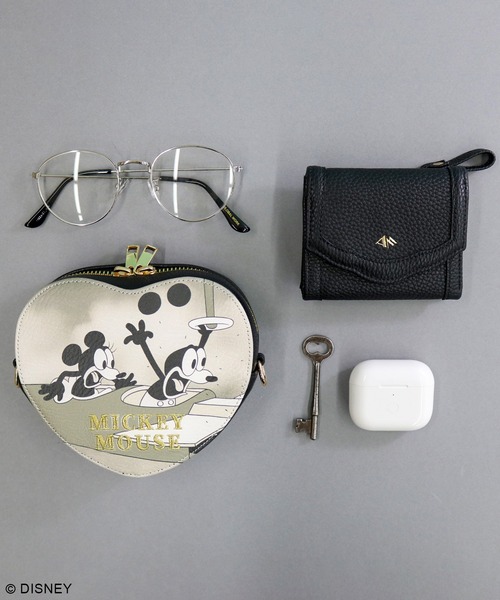 Disney(ディズニー)の「ディズニープレーン・クレイジー/ハートプリントポーチ(ポーチ・レディース・ブラック/ブラウン・FREE)」の20枚目の写真