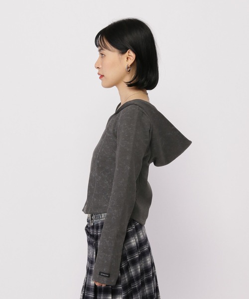 3.3 Field Trip （3.3フィールドトリップ）の「3.3 Field Trip／ピグメントフードジップ（パーカー・レディース・グレー/チャコール・FREE）」の16枚目の写真