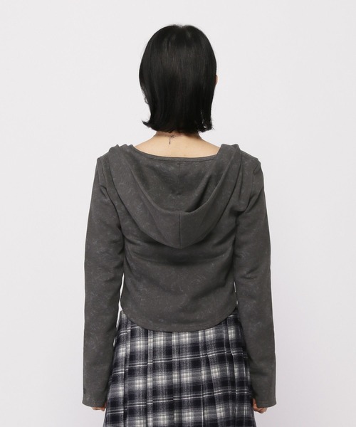 3.3 Field Trip （3.3フィールドトリップ）の「3.3 Field Trip／ピグメントフードジップ（パーカー・レディース・グレー/チャコール・FREE）」の17枚目の写真