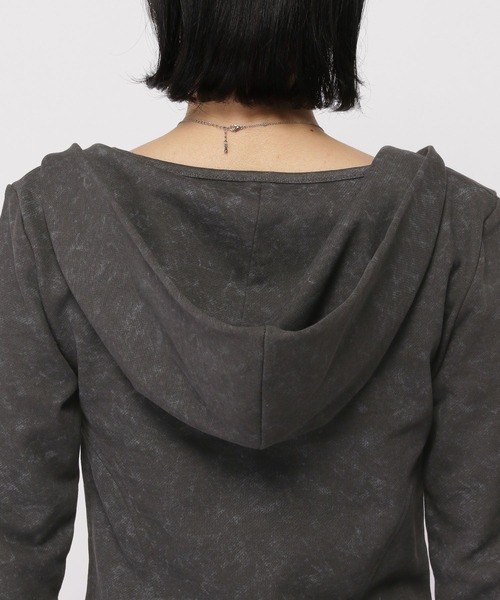 3.3 Field Trip （3.3フィールドトリップ）の「3.3 Field Trip／ピグメントフードジップ（パーカー・レディース・グレー/チャコール・FREE）」の21枚目の写真