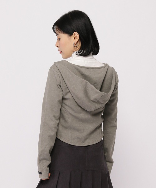 3.3 Field Trip （3.3フィールドトリップ）の「3.3 Field Trip／ピグメントフードジップ（パーカー・レディース・グレー/チャコール・FREE）」の8枚目の写真