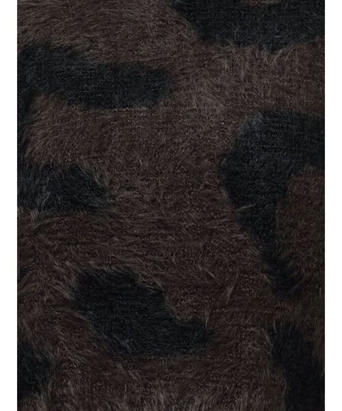 EMODA(エモダ)の「レオパードシャギールーズニット(ニット/セーター・レディース・ブラック/グレー/ブラウン・FREE)」の22枚目の写真