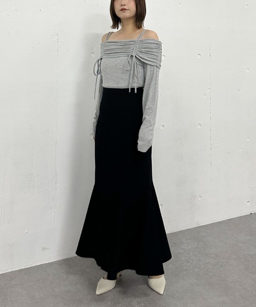 MAMC　マーメイドスカート セール】【25ss/サイズ展開あり】マチ付きマーメイドスカート