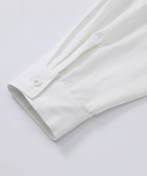 TOBEE(トゥビー)の「【TOBEE】 ベーシック長袖シャツ ルーズシルエットCPOシャツ(シャツ/ブラウス・メンズ・ホワイト/グリーン/グレー/ブラック・X-LARGE/LARGE/MEDIUM)」の10枚目の写真