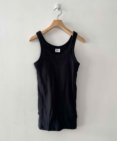 Robert P'miller】PANEL RIB Cup US Tank（タンクトップ
