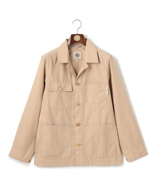 J.PRESS(ジェイプレス)の「グリストーンタフタ カバーオールジャケット(カバーオール・メンズ・カーキ系/ベージュ系・X-LARGE/LARGE/MEDIUM)」の12枚目の写真
