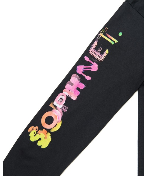SOPHNET.(ソフネット)の「SIMON TAYLOR: FLOWER L/S TEE(Tシャツ/カットソー・メンズ・ホワイト/ブラック・SMALL/MEDIUM/LARGE/X-LARGE)」の5枚目の写真