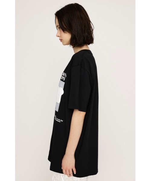 SLY（スライ）の「【WEB限定再入荷】PUFFER LOGO T/SH パッファ― ロゴ Tシャツ（Tシャツ/カットソー・レディース・ホワイト/ブラック・FREE）」の22枚目の写真