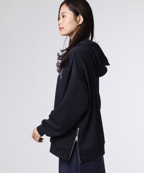 Psycho Bunny（サイコバニー）の「[WOMEN]アクアスーティング サイドジップパーカ（パーカー・レディース・ライトグリーン/ネイビー・FREE）」の14枚目の写真