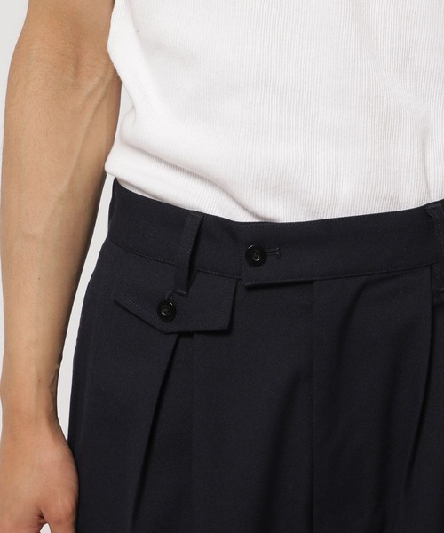 niko and...（ニコアンド）の「TRワイドトラウザー（その他パンツ・メンズ・ネイビー/ベージュ・LARGE/MEDIUM）」の18枚目の写真