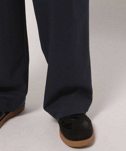 niko and...（ニコアンド）の「TRワイドトラウザー（その他パンツ・メンズ・ネイビー/ベージュ・LARGE/MEDIUM）」の16枚目の写真