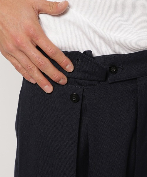 niko and...（ニコアンド）の「TRワイドトラウザー（その他パンツ・メンズ・ネイビー/ベージュ・LARGE/MEDIUM）」の15枚目の写真