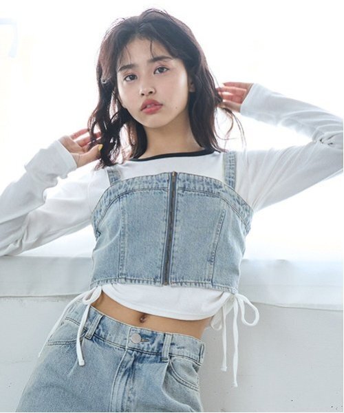 セール】【綿100％】ビスチェセットアップ（セットアップ）｜LOVETOXIC