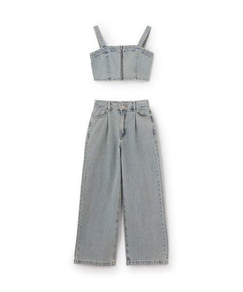 セール】【綿100％】ビスチェセットアップ（セットアップ）｜LOVETOXIC