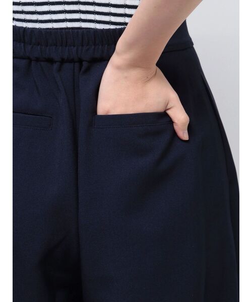 CALNAMUR（カルナムール）の「MARINE WIDE PT/マリンワイドパンツ【セットアップ着用可】（その他パンツ・レディース・グレー/ネイビー・SMALL/MEDIUM）」の7枚目の写真