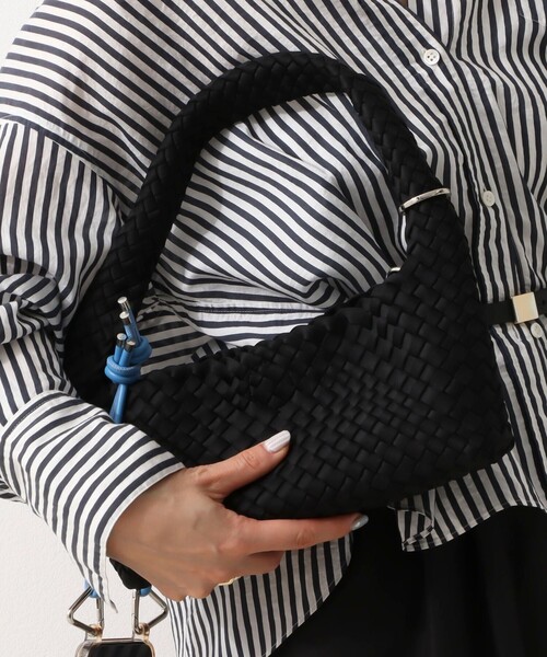 NOLLEY’S（ノーリーズ）の「メッシュ横長ワンショルダーバッグ（ショルダーバッグ・レディース・ブラック/ミント/ベージュ・FREE）」の5枚目の写真