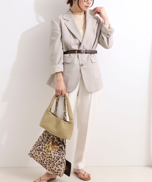 NOLLEY’S（ノーリーズ）の「メッシュ横長ワンショルダーバッグ（ショルダーバッグ・レディース・ブラック/ミント/ベージュ・FREE）」の6枚目の写真