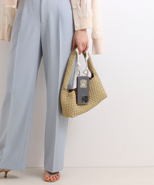 NOLLEY’S（ノーリーズ）の「メッシュ横長ワンショルダーバッグ（ショルダーバッグ・レディース・ブラック/ミント/ベージュ・FREE）」の10枚目の写真