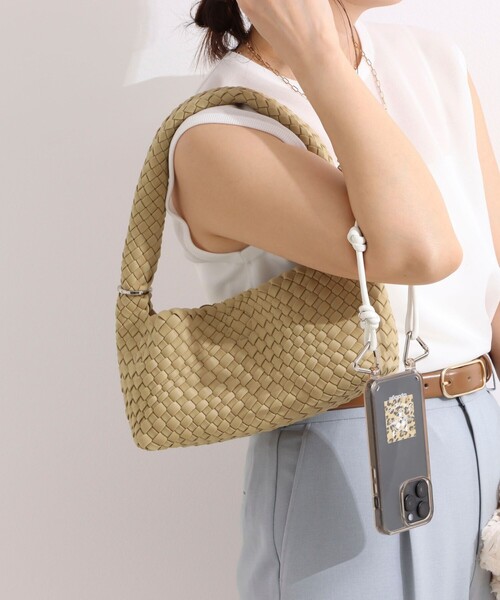 NOLLEY’S（ノーリーズ）の「メッシュ横長ワンショルダーバッグ（ショルダーバッグ・レディース・ブラック/ミント/ベージュ・FREE）」の12枚目の写真