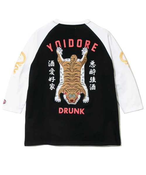 YOIDORE/酔いどれ チベタン ラグラン 7分TEE（Tシャツ/カットソー 